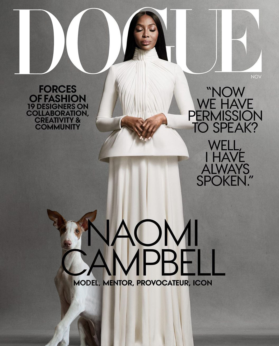 Dogue Magazine Naomi Campbell 2020